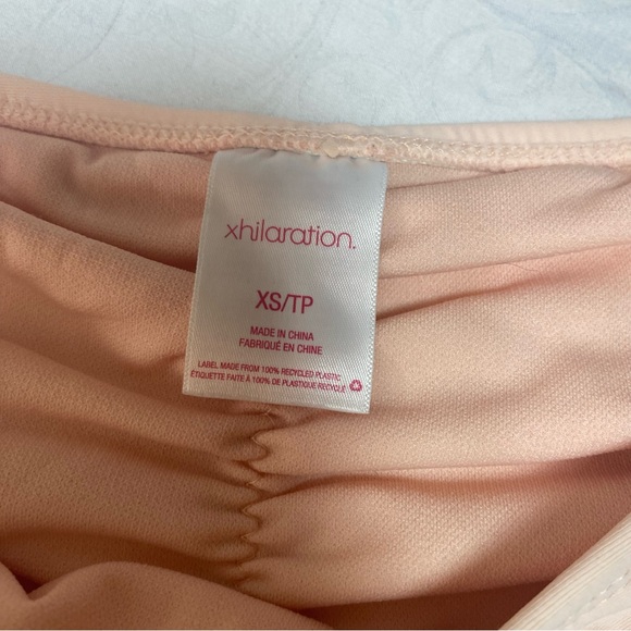 Scrunch Low Rise Bikini Bottoms Swim Suit Pastel Pink Hiphugger Y2K Style XS - Picture 5 of 6